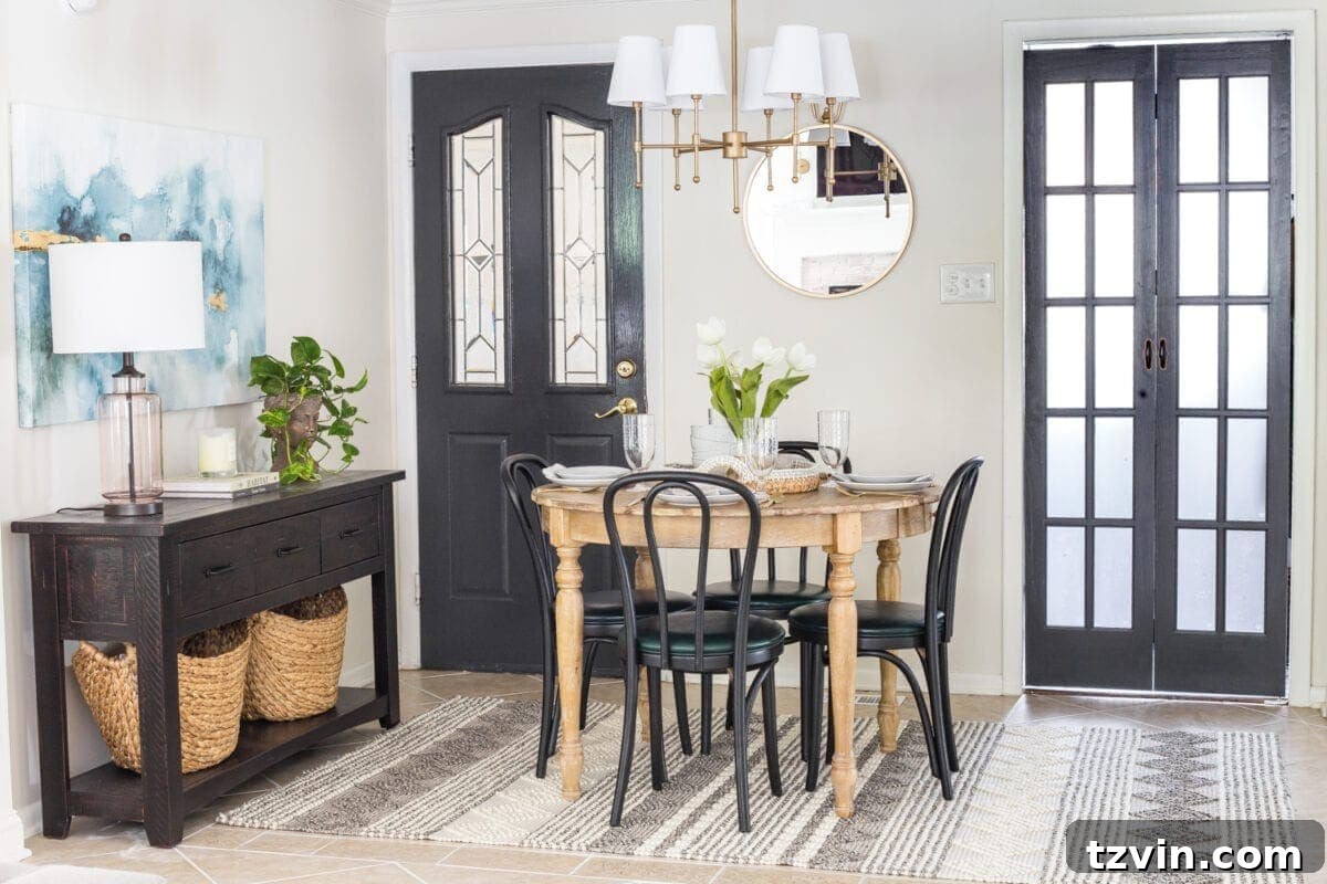 Breakfast Nook After Makeover - Stunning Transformation