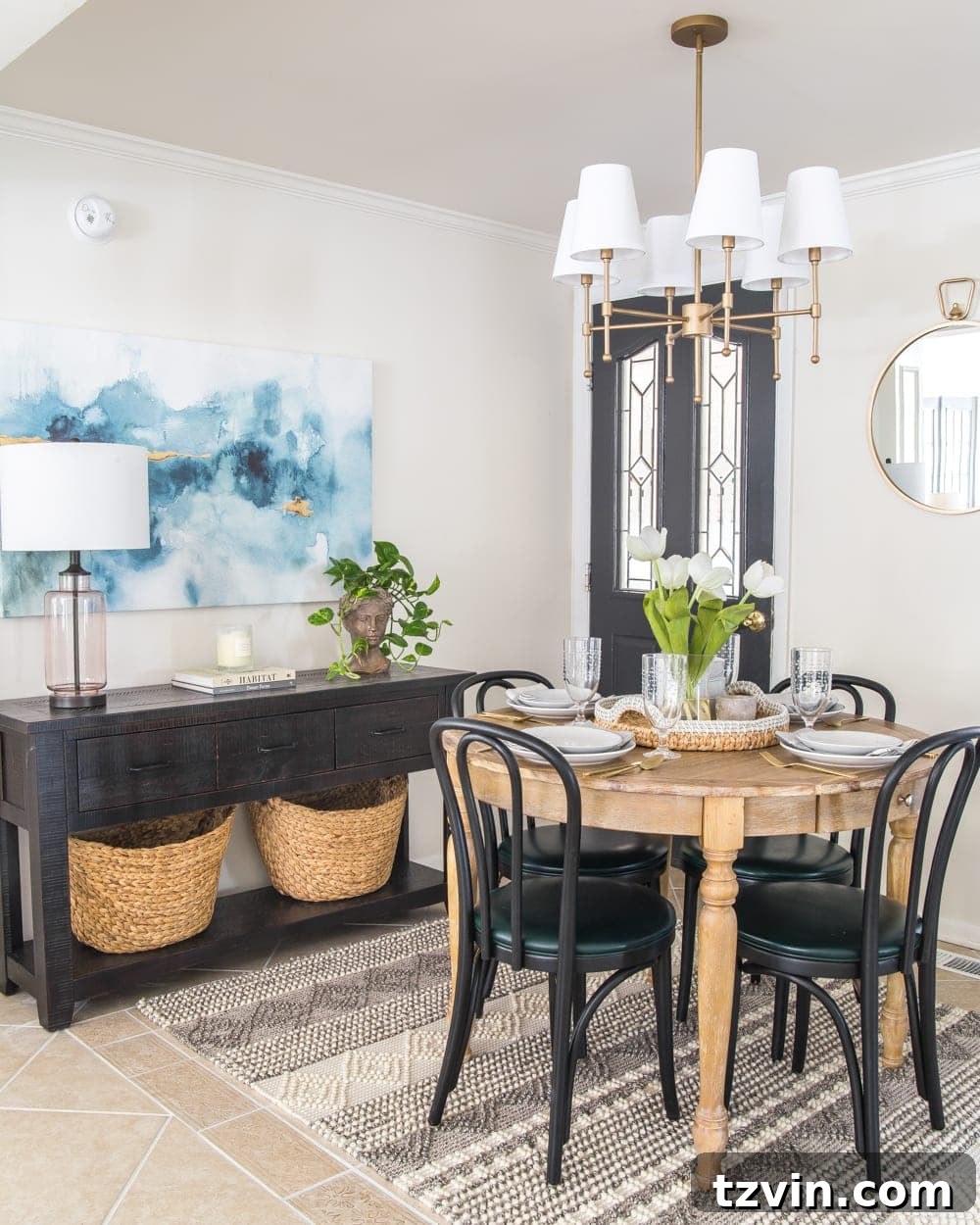 OfferUp finds: Vintage Bentwood Chairs and Breakfast Nook Chandelier