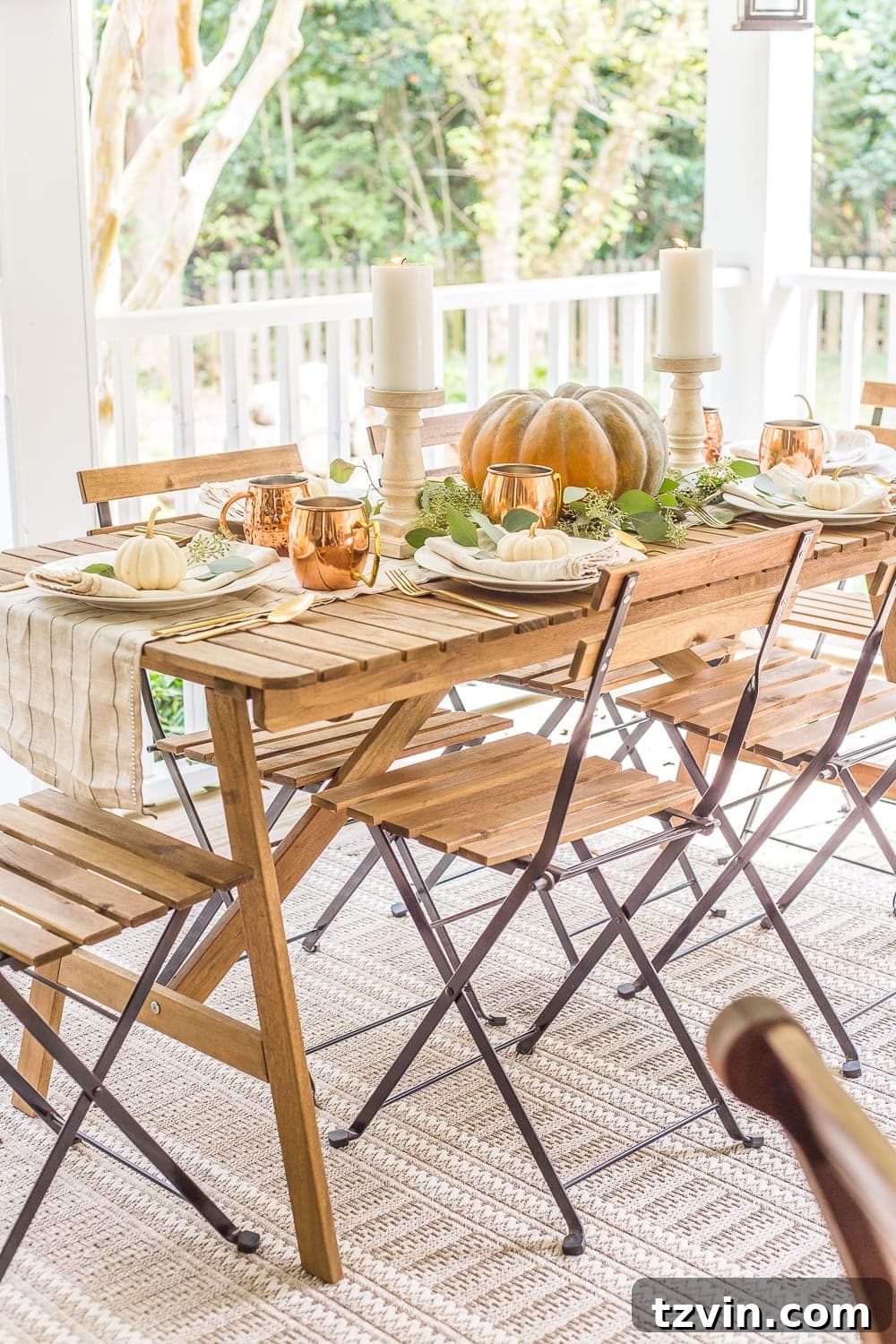 Smart Capsule Decor for Your Fall Back Porch 12 Stylish Whitewashed Candle Holders for Multi-Season Decor