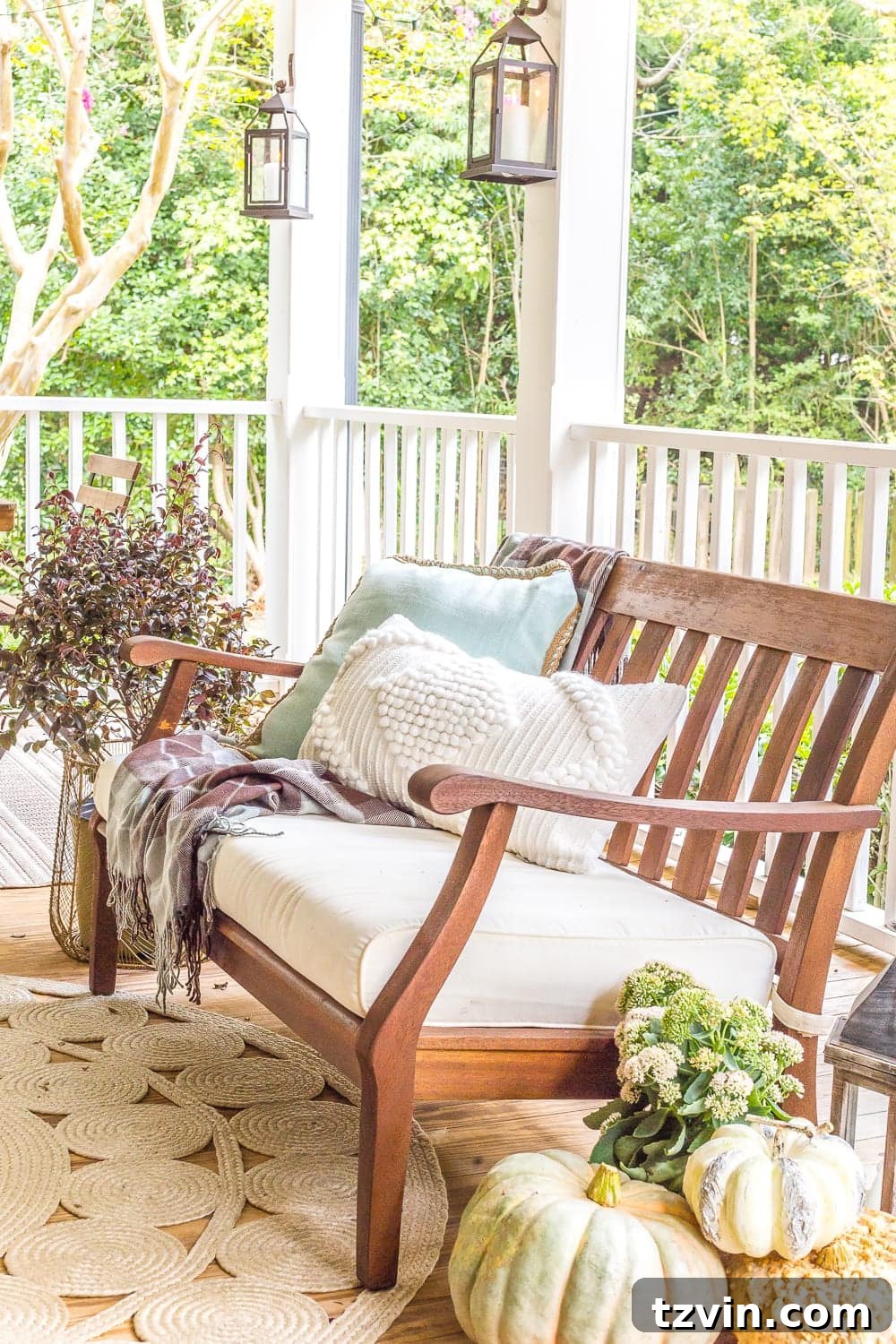 Smart Capsule Decor for Your Fall Back Porch 7 White Knit Lumbar Pillow for Comfortable and Stylish Multi-Season Decor