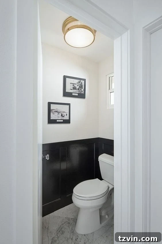Black Paint Inspiration - Bathroom