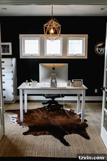 Black Paint Inspiration - Bathroom