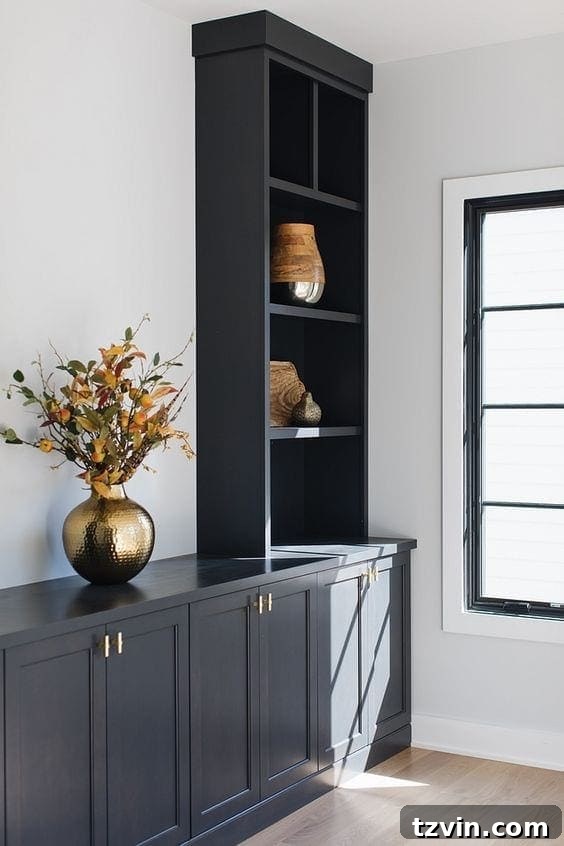 Black Paint Inspiration - Kitchen