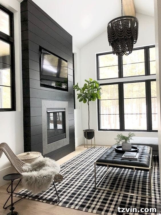 Black Paint Inspiration - Bedroom
