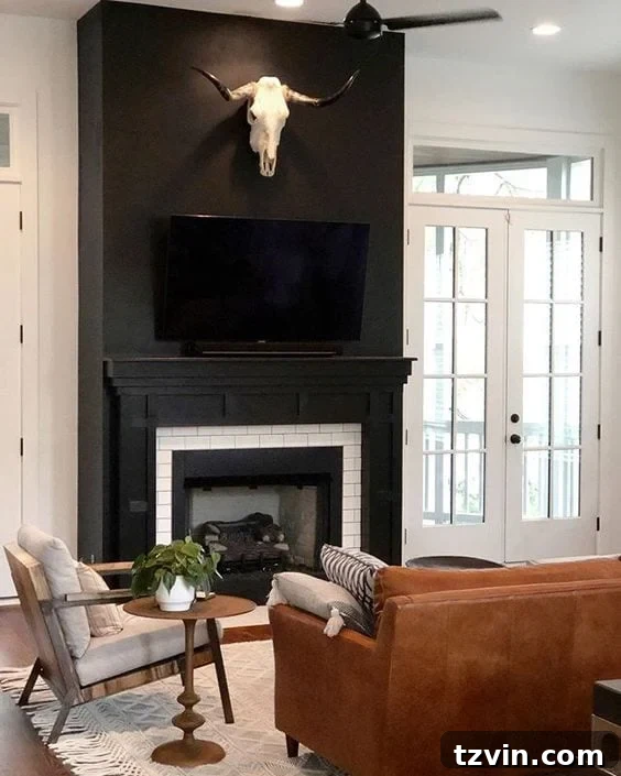 Black Paint Inspiration - Kitchen