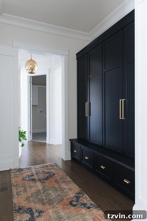 Black Paint Inspiration - Bathroom