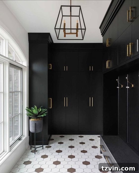Black Paint Inspiration - Living Room