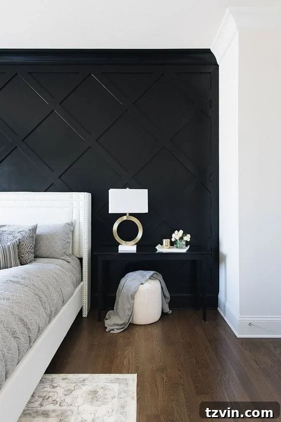 Black Paint Inspiration - Dining Room