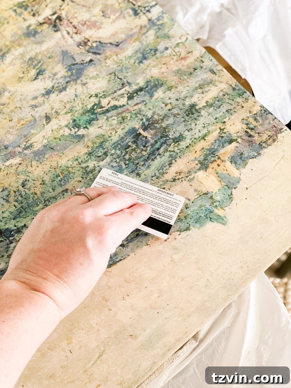 DIY Large Wall Art: Winter Wonderland Printable 7 DIY Large Wall Art and Winter Landscape Printable - How to make a $1,000 piece of art for under $50.