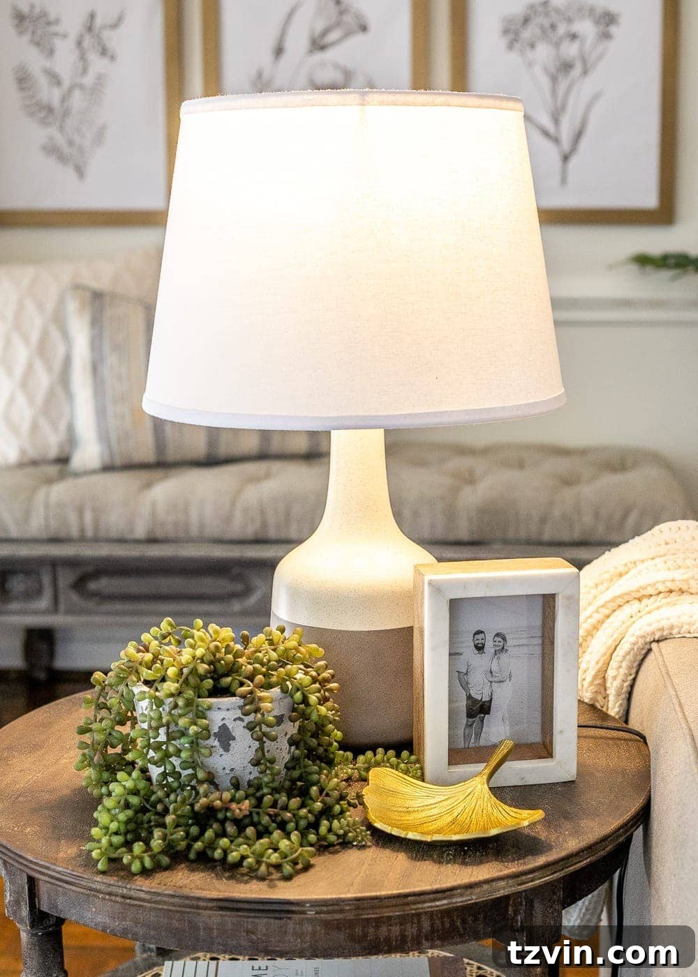 Simple Styling: End Table Inspiration 4 items to always use for end table decor