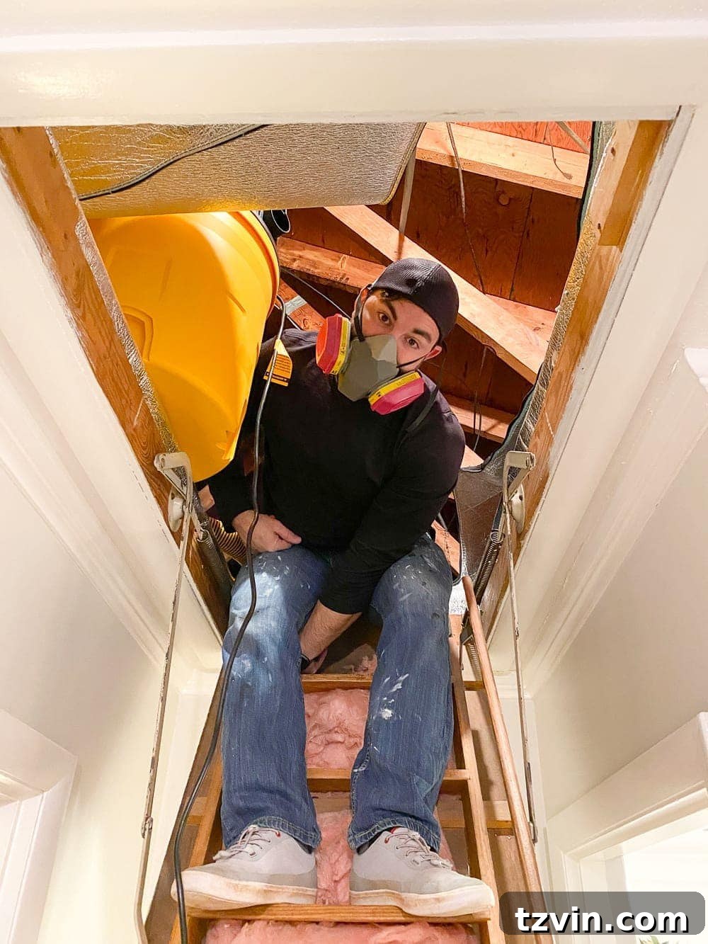 Attic Transformation Master Seasonal Storage 4 attic storage clean out makeover