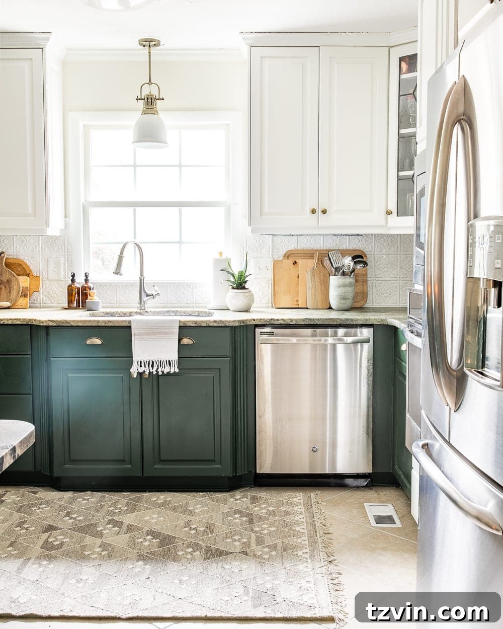 Stylish Countertops Made Simple 4 Kitchen counter decor featuring cutting boards and planters for a fresh look
