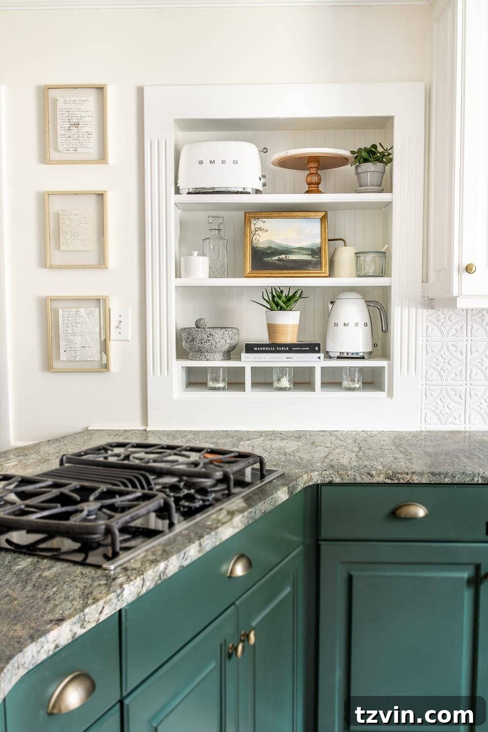 Effortless Shelf Styling 2 How to Decorate Shelves | 8 tips for decorating shelves to make them look perfectly styled and balanced every single time to make a statement in any room.