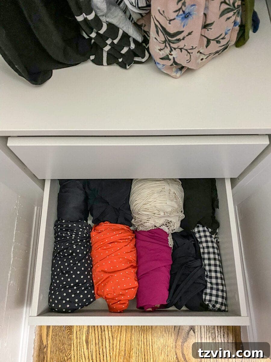My Tiny IKEA Closet Transformation! 14 Lauren's Closet Drawer