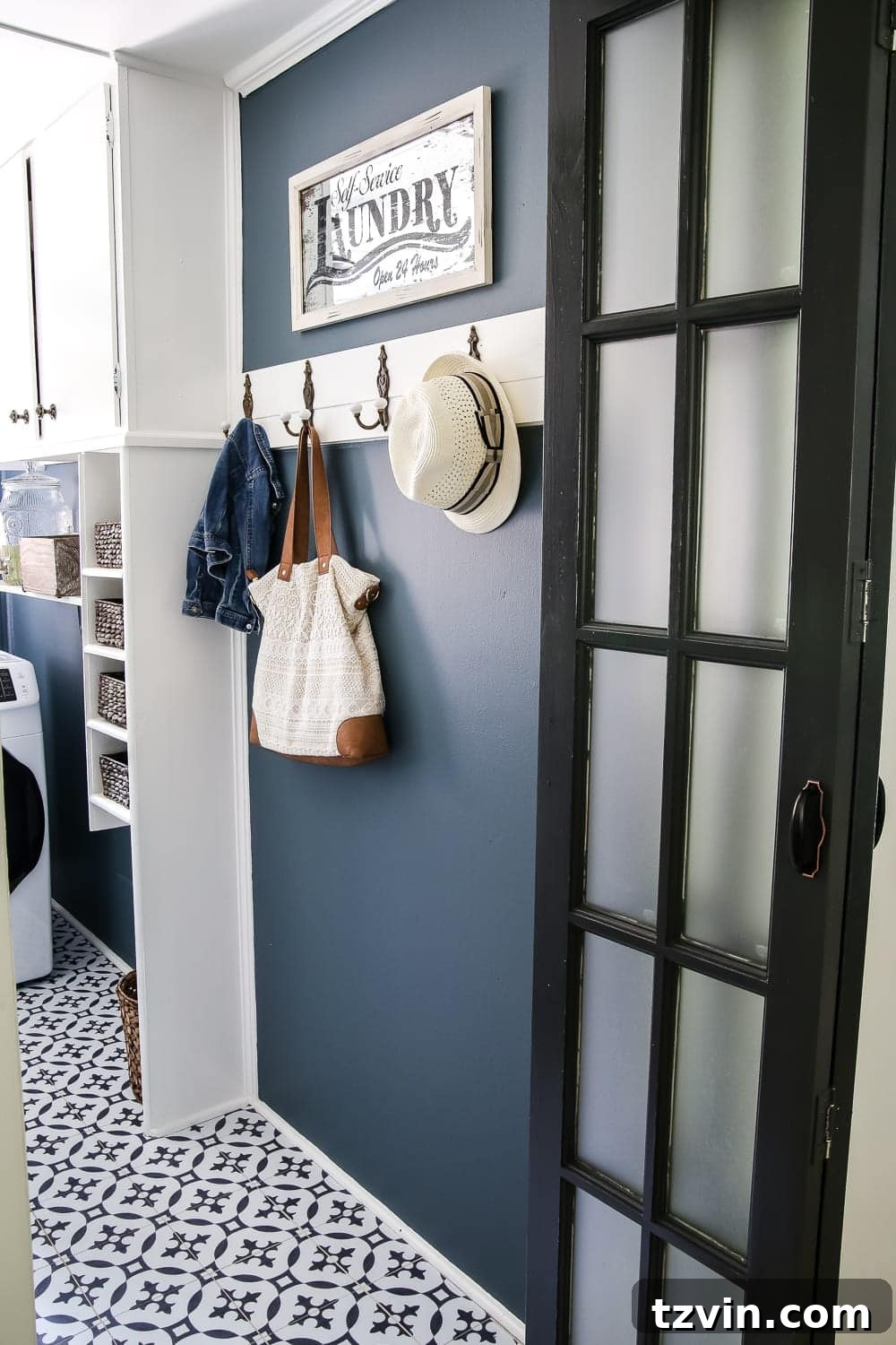 Craft Your Style: DIY Wall Decor Projects to Personalize Your Home 15 a diy wall decor idea to add hooks to a laundry room for organization and style
