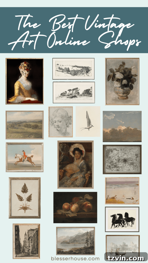 Craft Your Style: DIY Wall Decor Projects to Personalize Your Home 20 best vintage art online shops and tips for printing digital art