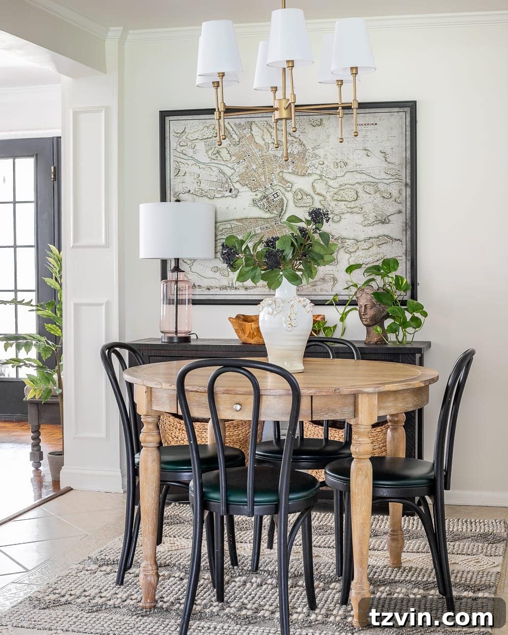 Craft Your Style: DIY Wall Decor Projects to Personalize Your Home 7 add a vintage map as large wall decor to personalize your space