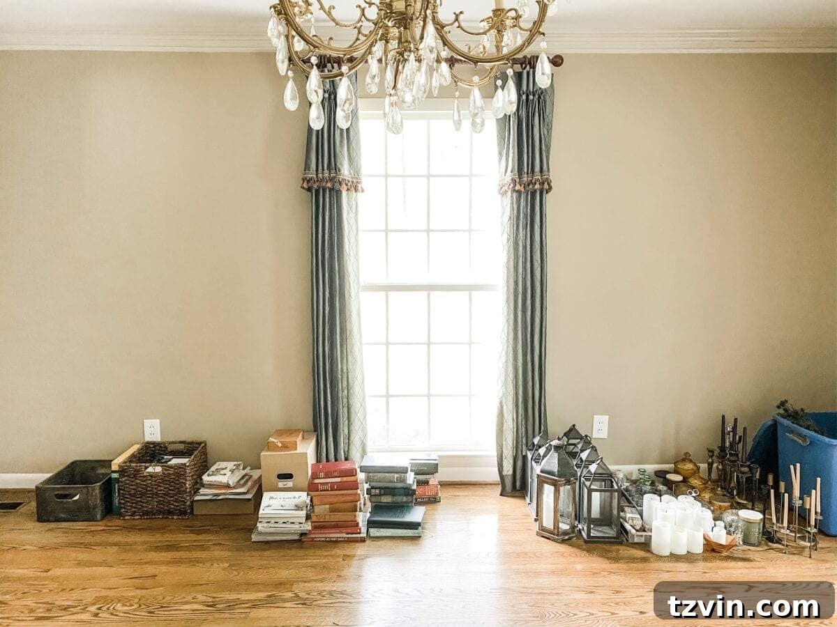 Crafting Our Dream Home Office 7 Home office wall before molding