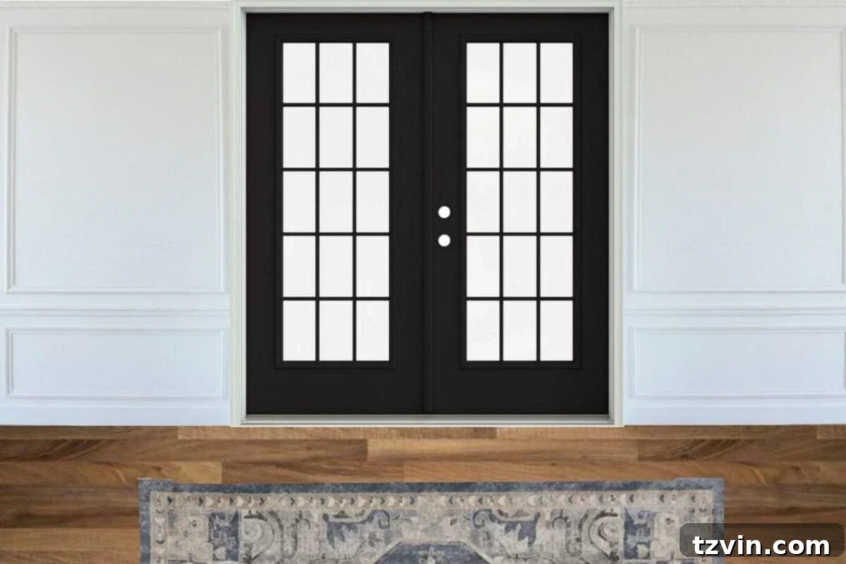 Crafting Our Dream Home Office 10 Home office design plan with French doors