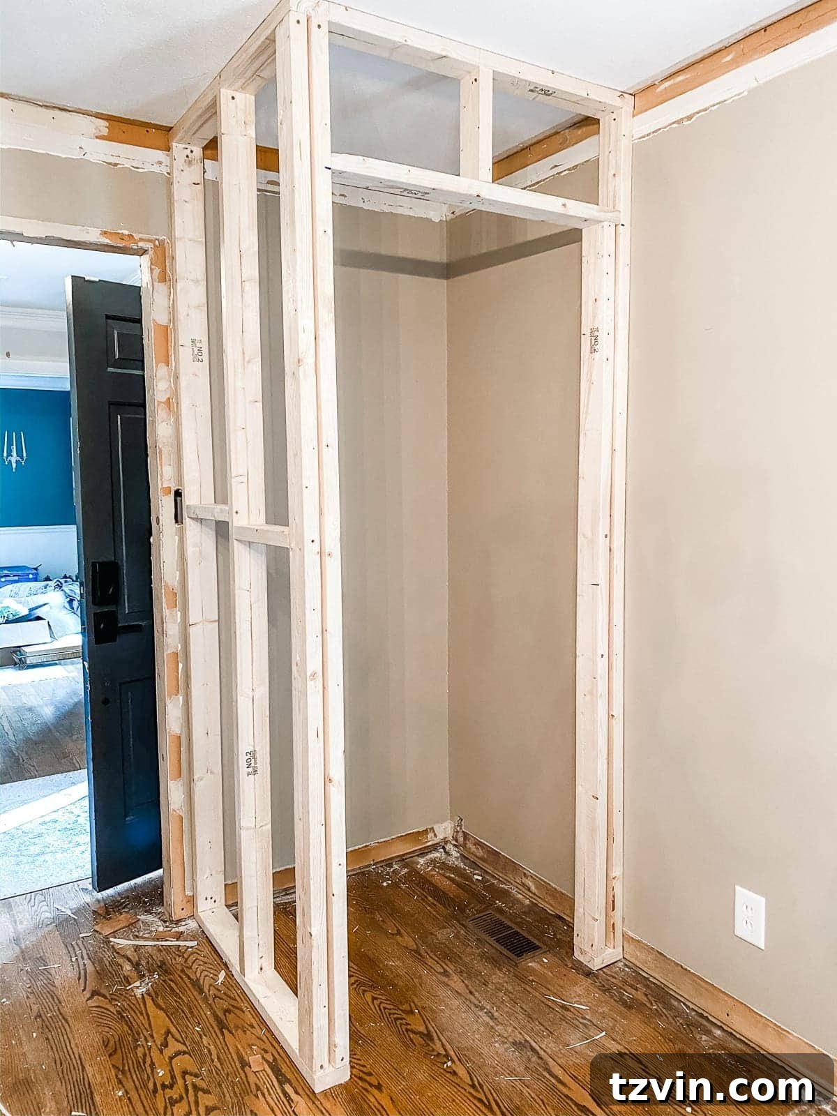 Transform Your Workspace: DIY Closet Building Guide 7 How to Build a Closet | Installing the doorway header