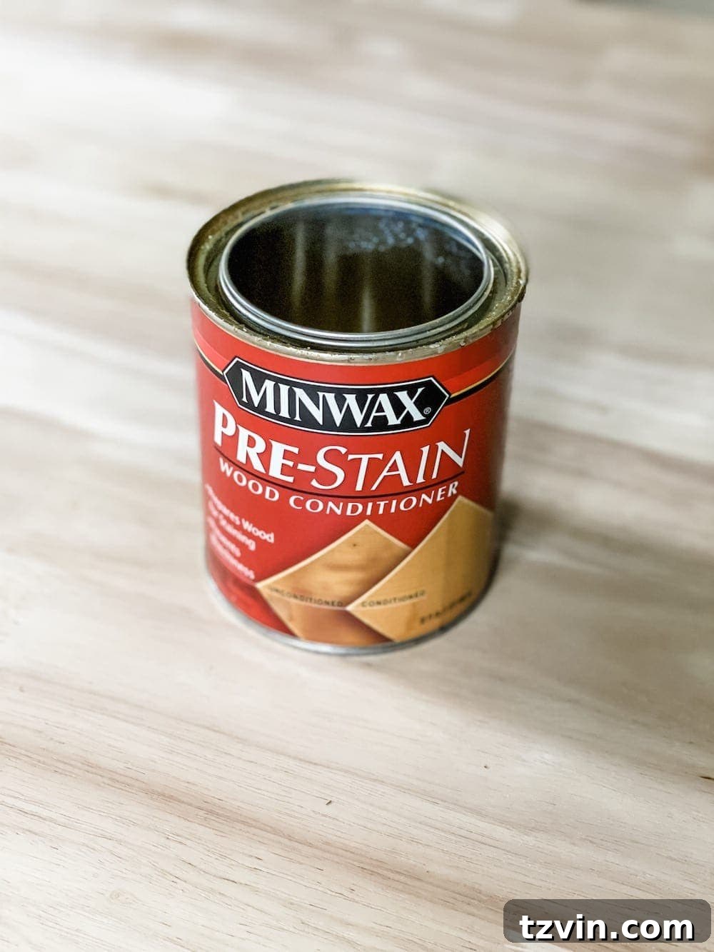 Unleash Your Style: Customizing Unfinished Furniture and Workspace Makeovers 4 Minwax Pre-Stain Wood Conditioner - to prevent splotchy stained wood