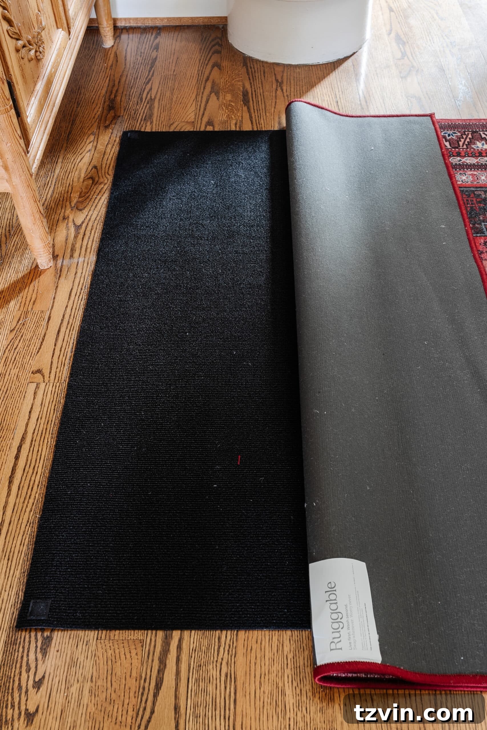 Ruggable: The Unfiltered Truth 5 ruggable rug cover on top of rug pad