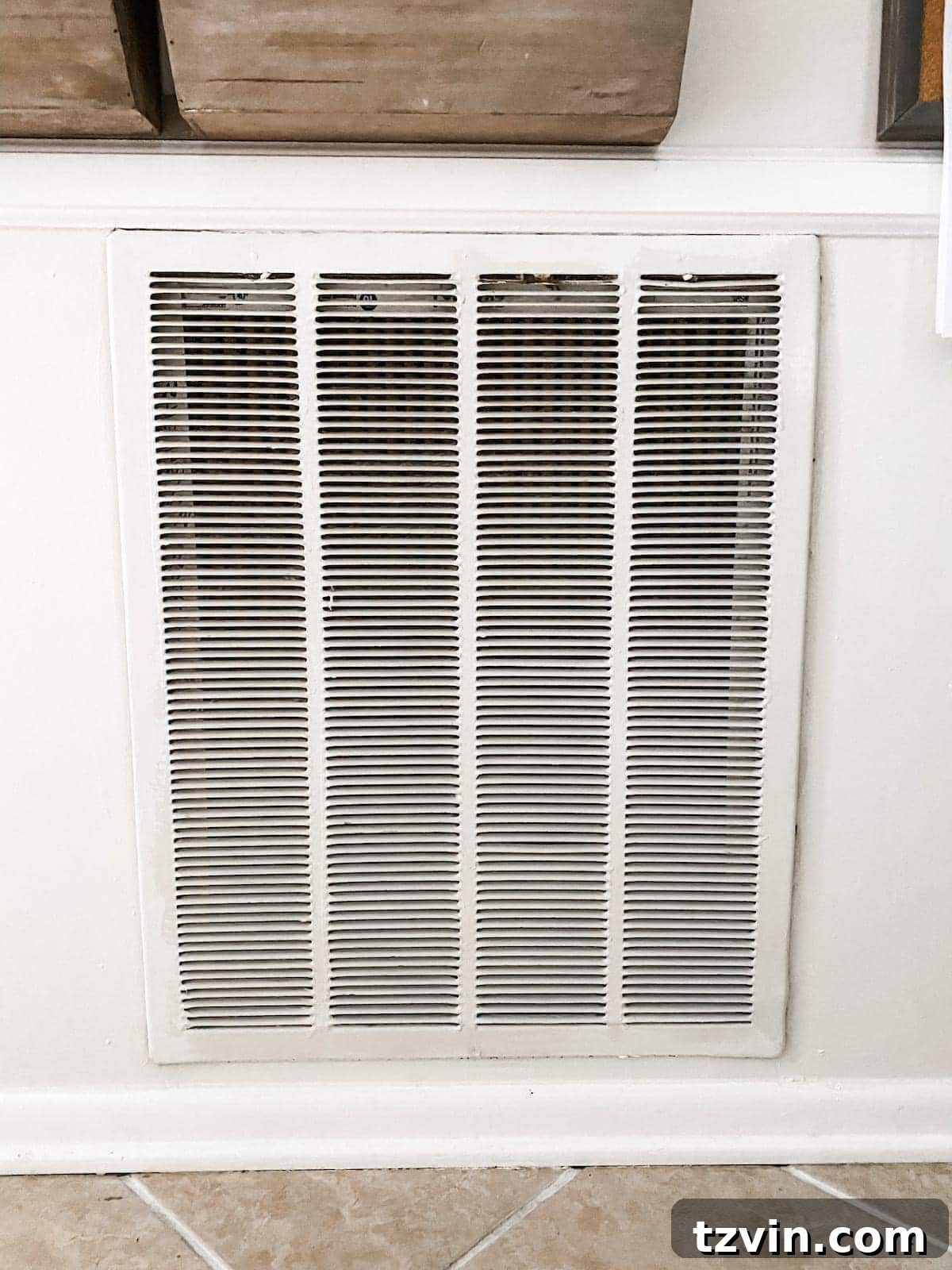 Budget Friendly DIY Air Return Cover 2 DIY Air Return Cover and Improving Our Home's Air Quality