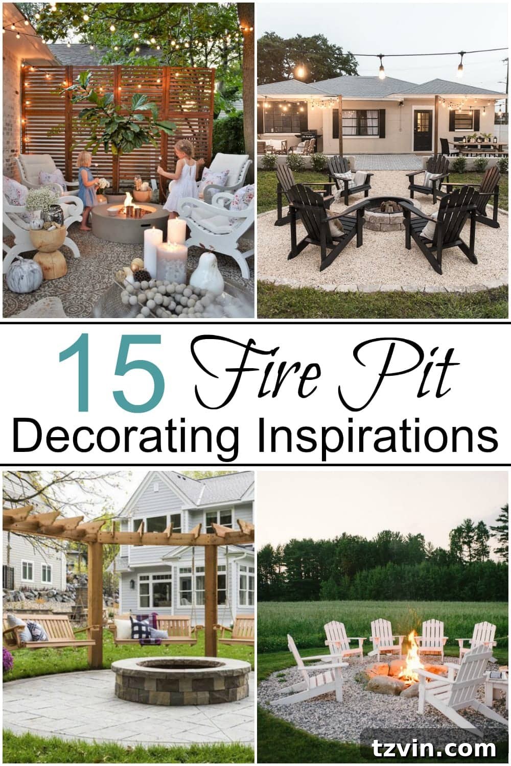 15 Mesmerizing Fire Pit Decor Transformations 2 Inspiring Fire Pit Ideas for a Cozy Backyard