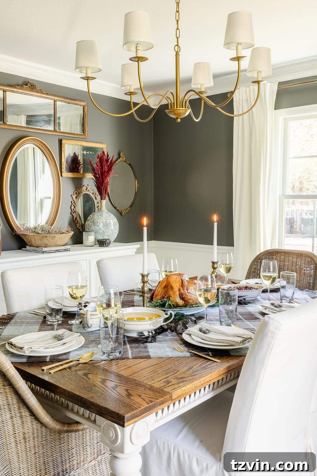 Thanksgiving table
