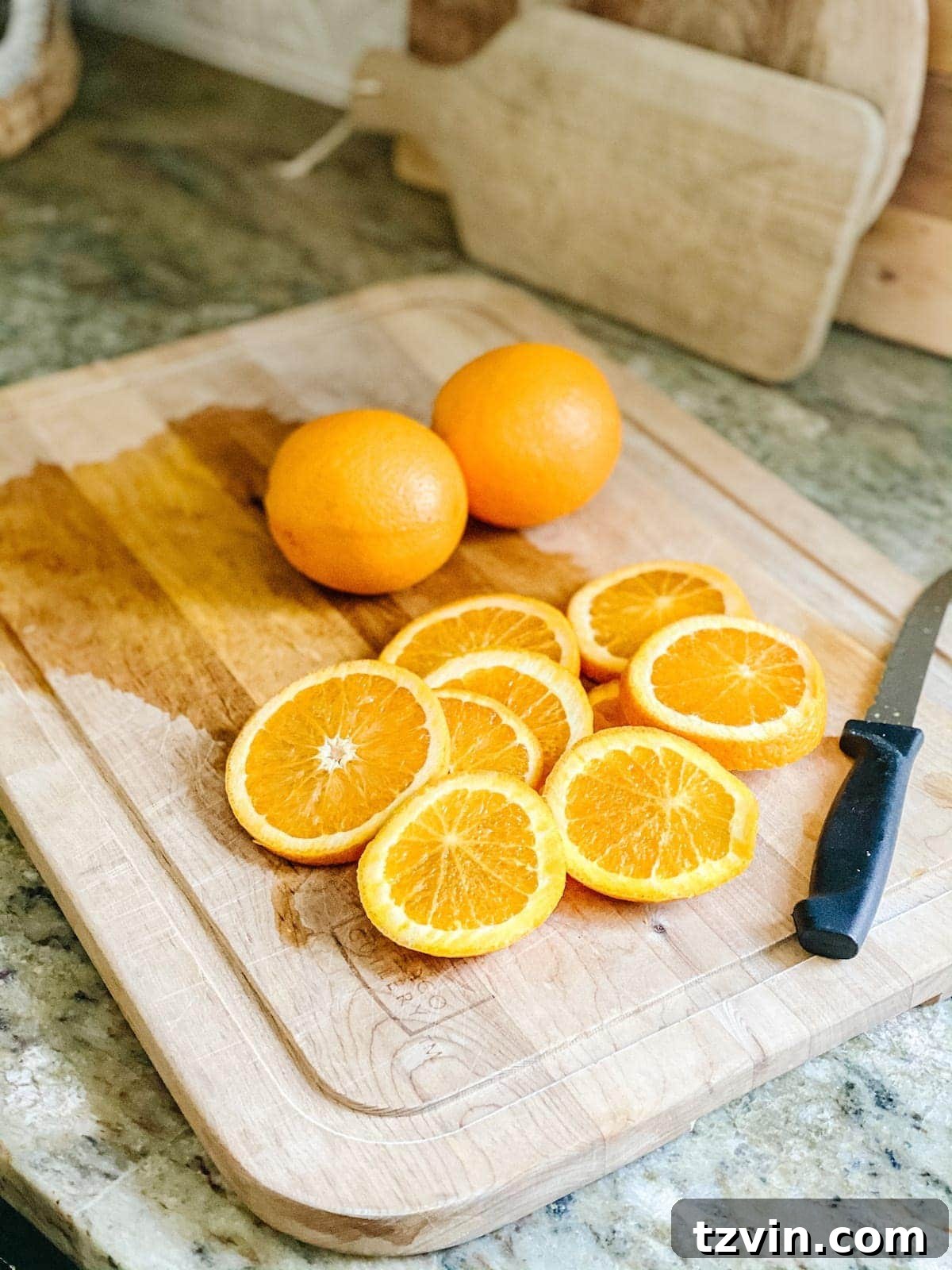 Harvesting Holiday Beauty: Drying Fruit and Preserving Leaves 6 Step-by-step guide on how to dry oranges for exquisite Christmas decorations