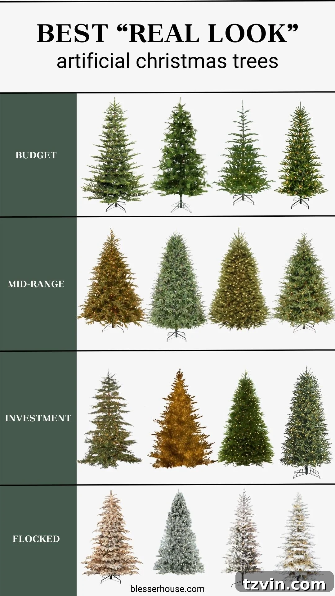 Realistic Christmas Trees