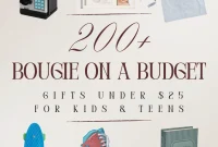 200+ Stylish Steals: Top Gifts for Kids and Teens Under $25