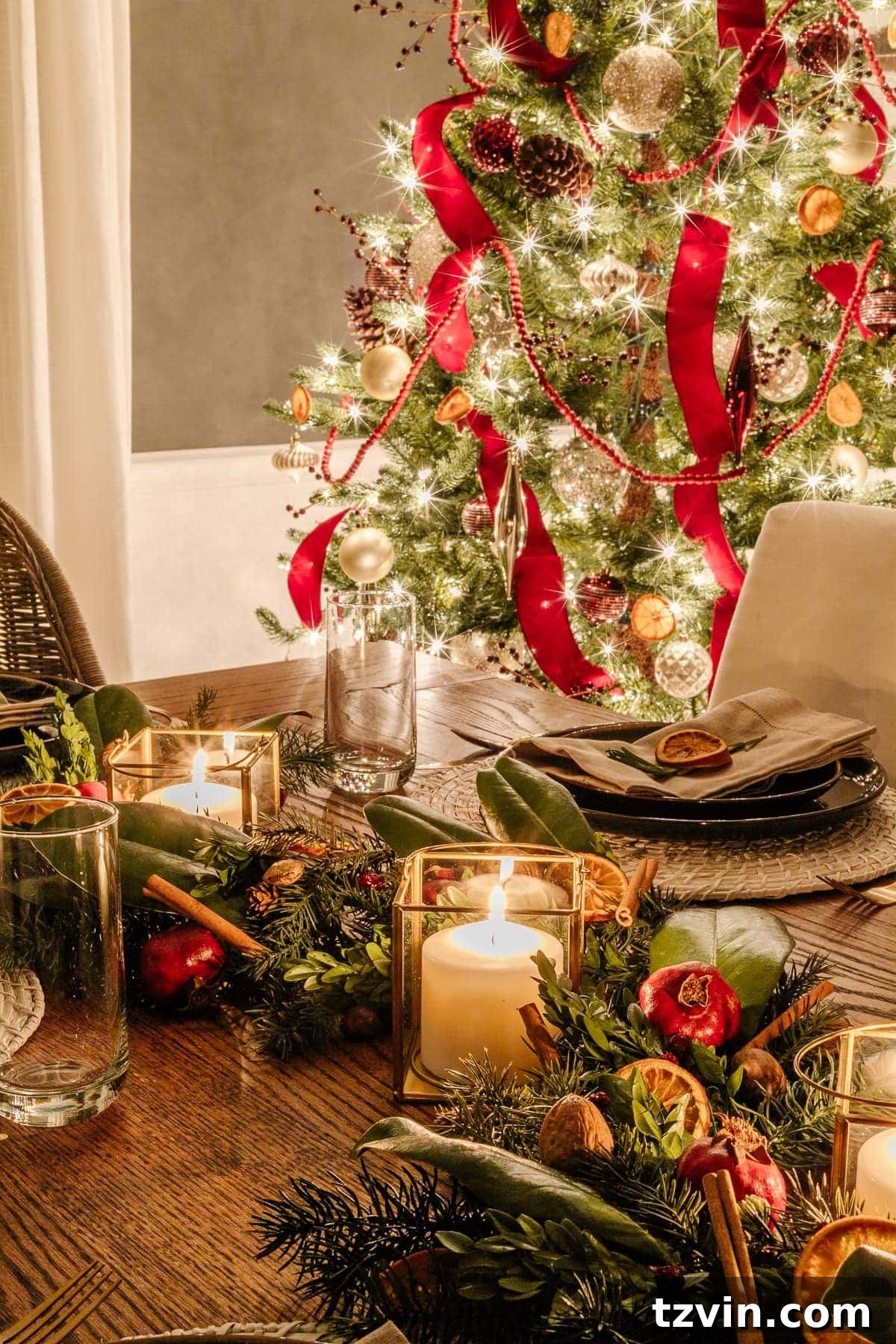 Yuletide Glow Journey 8 Christmas Night Tour Dining Area
