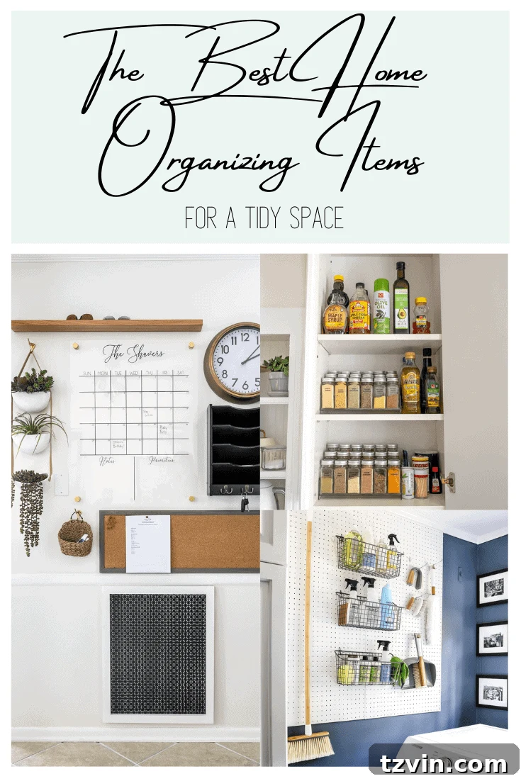 best home organizing items