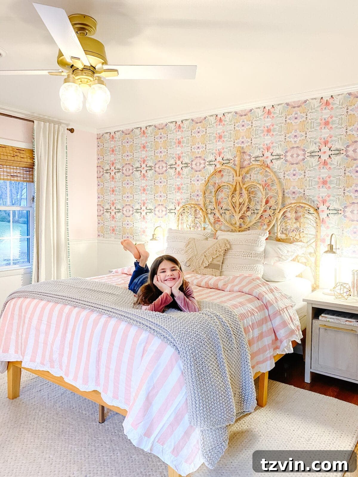 Olivia's pre-teen bedroom, transitioning from a little girl's space