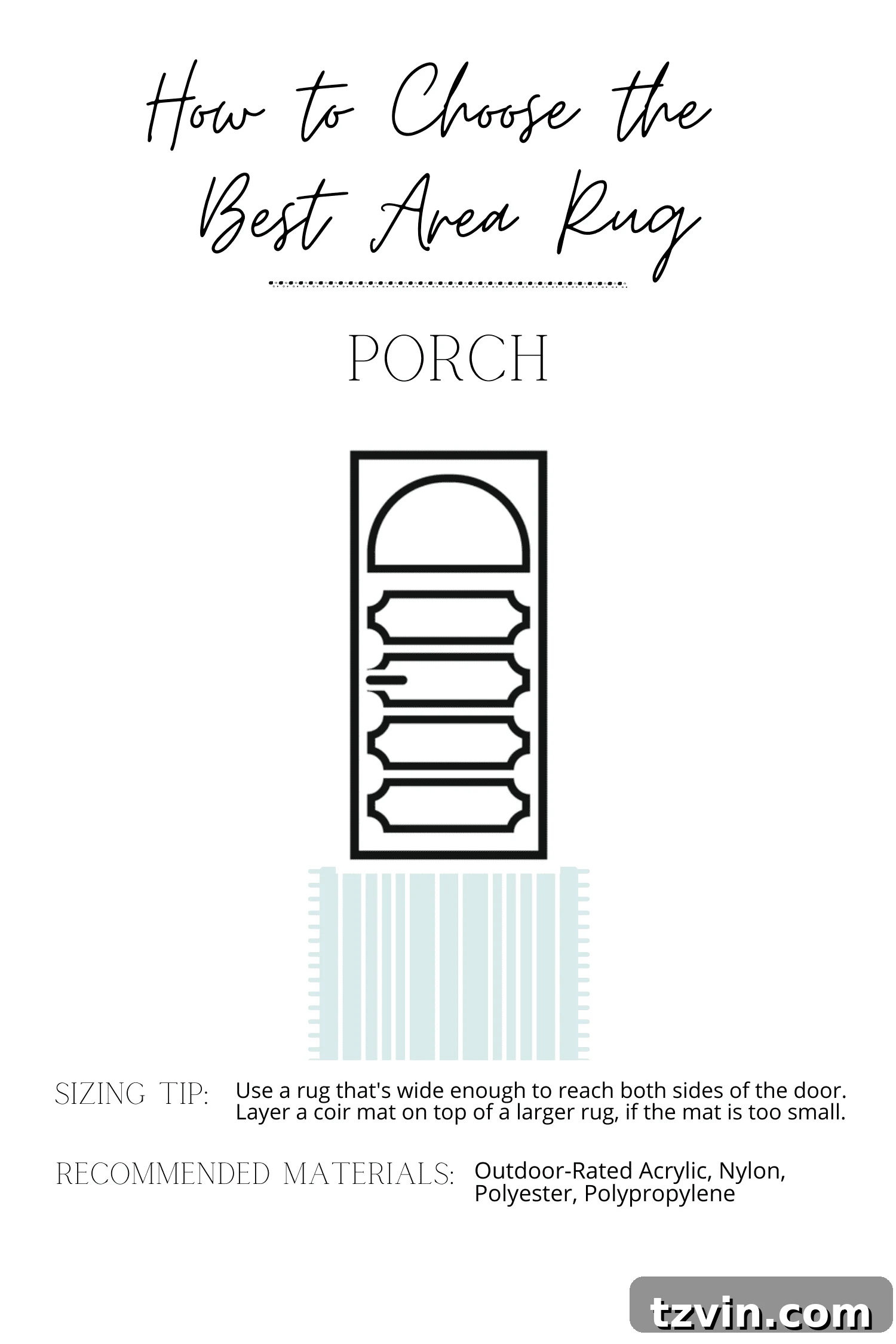 Mastering the Art of Rug Selection 17 how to choose a rug for the porch