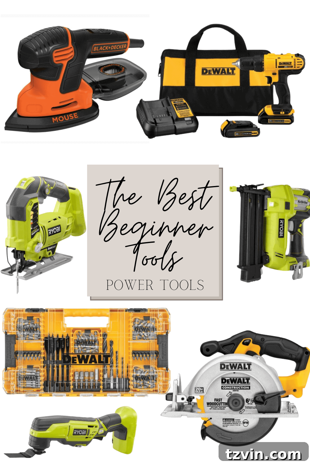 Essential Power Tools for Beginners