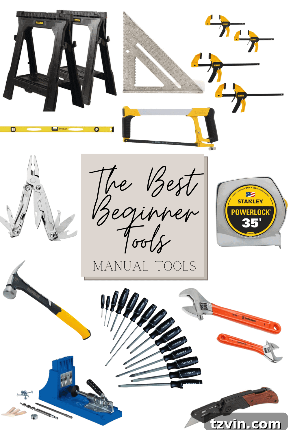 Essential Manual Tools for Beginners