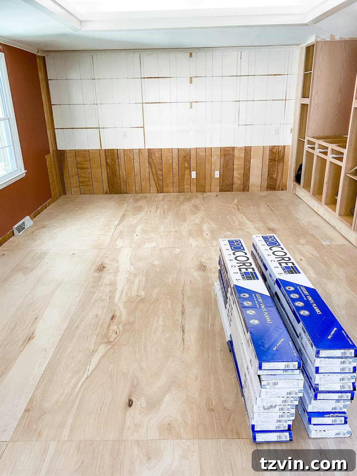 Mastering Luxury Vinyl Plank Installation 3 ProCore LVP flooring acclimating in a room for 48 hours before installation