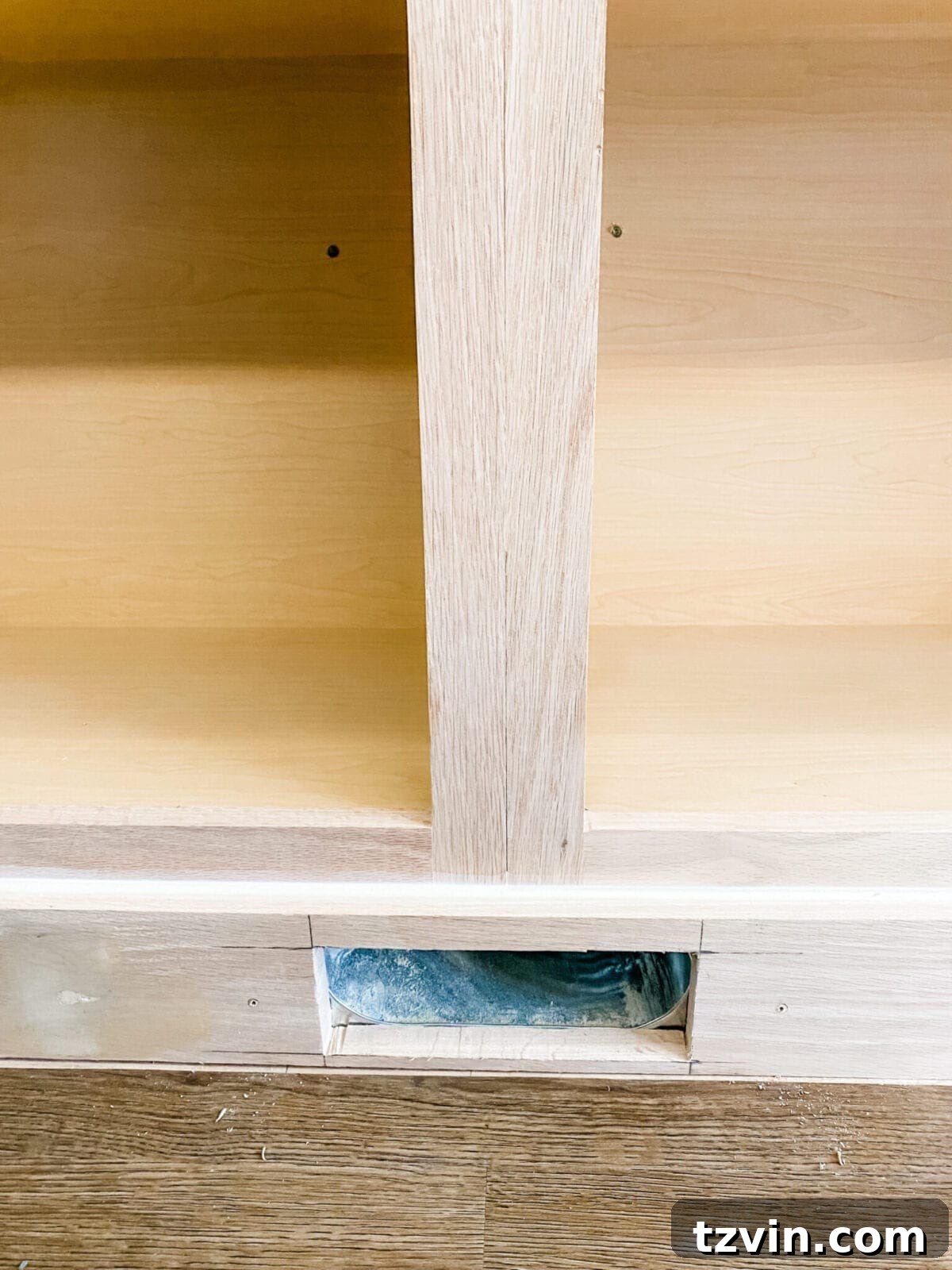 Custom Cabinetry and Window Bench Construction 33 Adding the Vent Covers