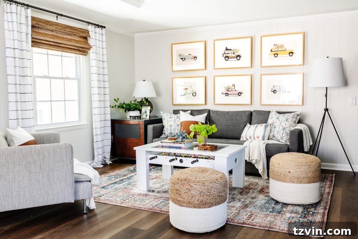 Playroom Perfection Revealed 17 Overview of the Rec Room Design