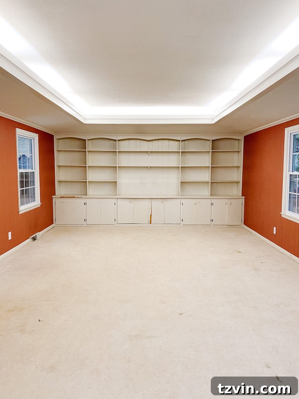 Playroom Perfection Revealed 3 Old Rec Room Before Renovation
