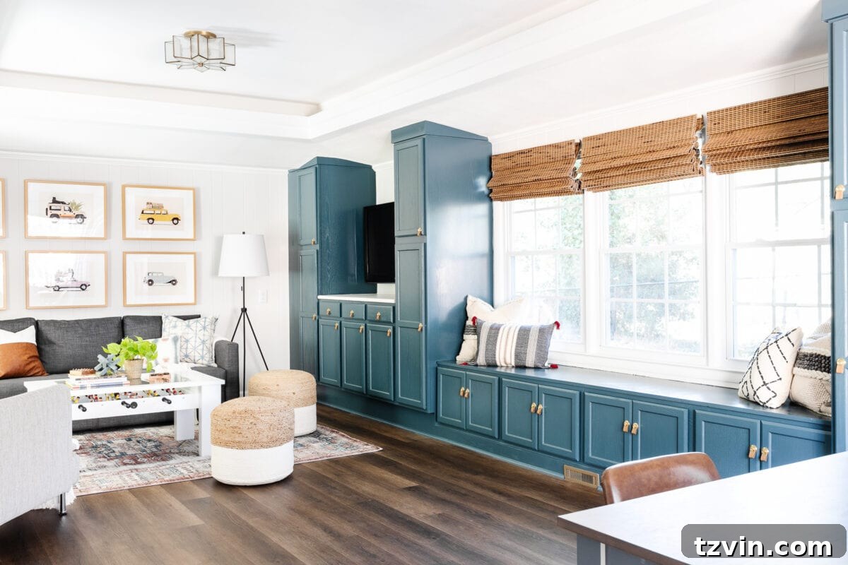 Playroom Perfection Revealed 26 Carney Family Rec Room Completed