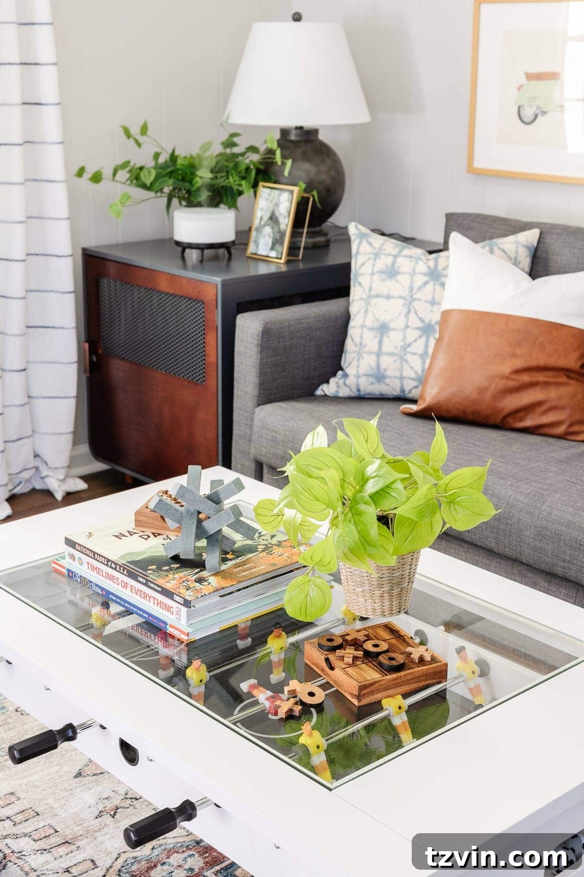 Playroom Perfection Revealed 9 Foosball Coffee Table
