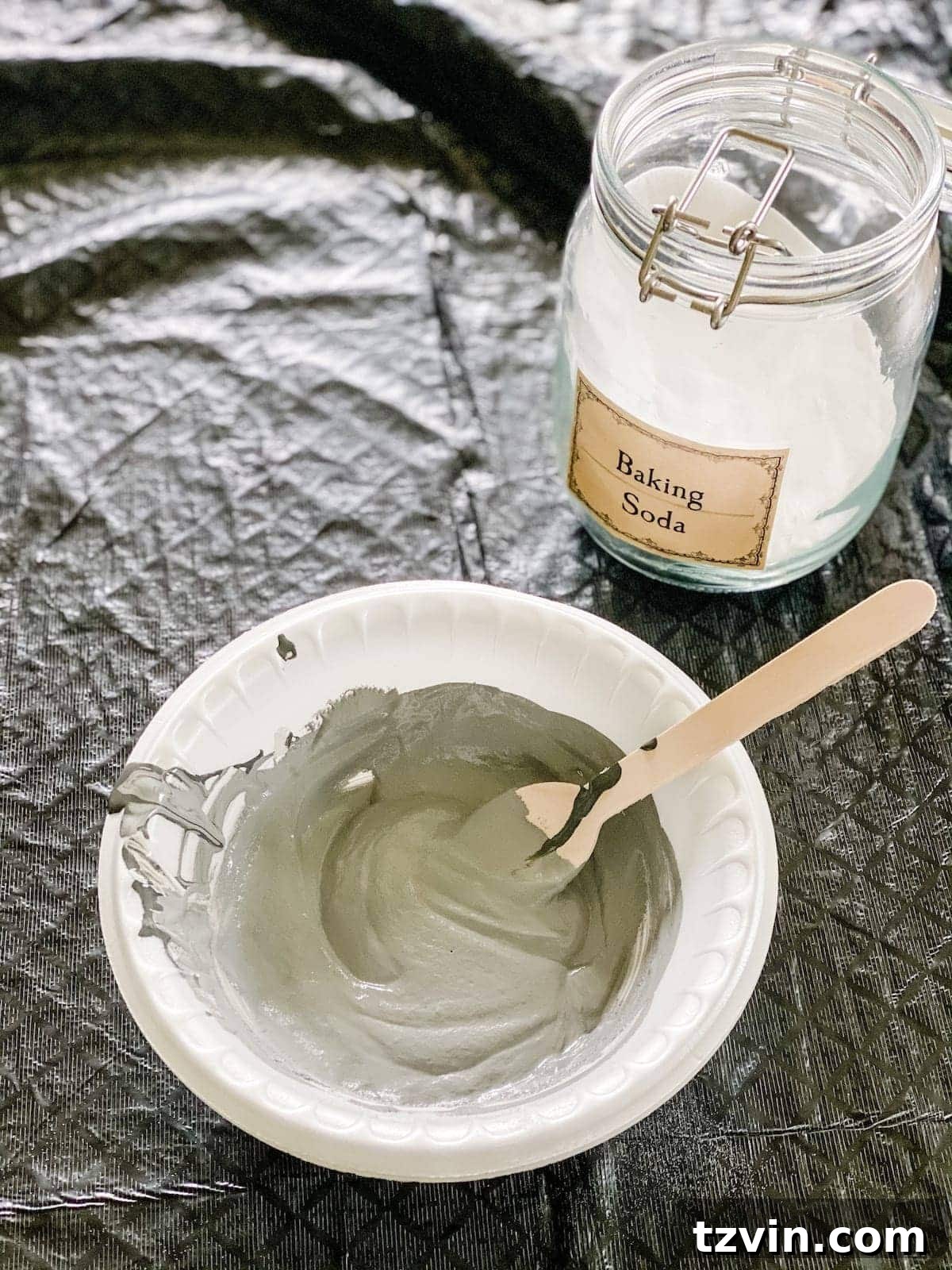 mixing leftover paint for diy texture paint to create custom color
