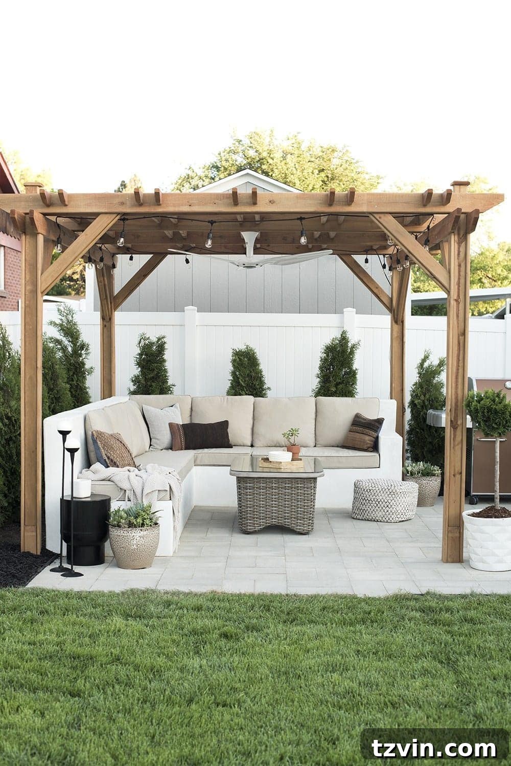 7 Pool Cabana Visions Sparking Our Next Backyard Transformation 9 backyard cabana