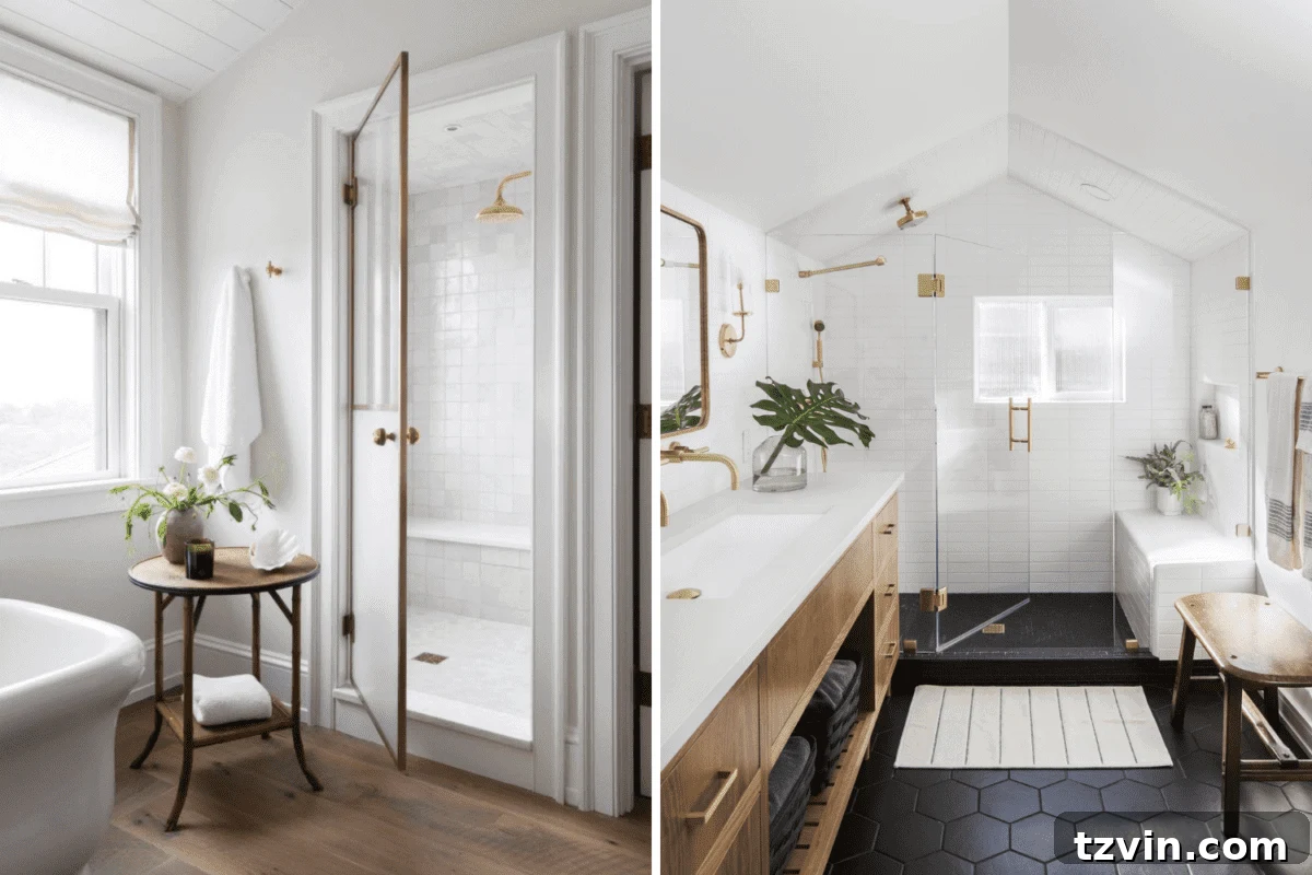 Best Bathroom Designs: A Poll of 10,000 5 Enclosed Shower Room vs. Glass Shower Bathroom Design