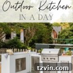 DIY Outdoor Kitchen Kit: Easy Build, Essential Knowledge 26 diy outdoor kitchen kit build in a day