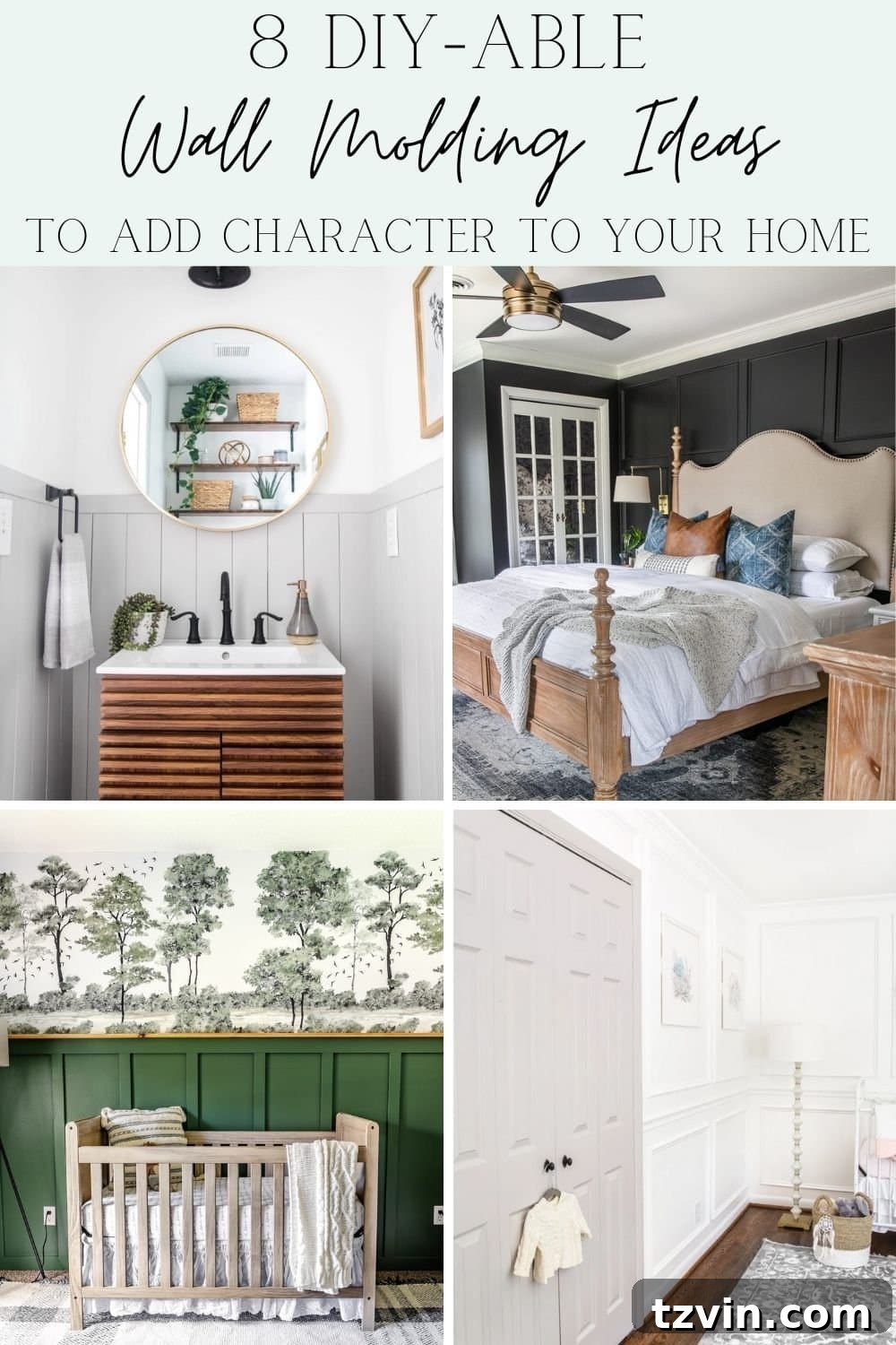 8 DIY Wall Molding Ideas to Add Character to Your Home