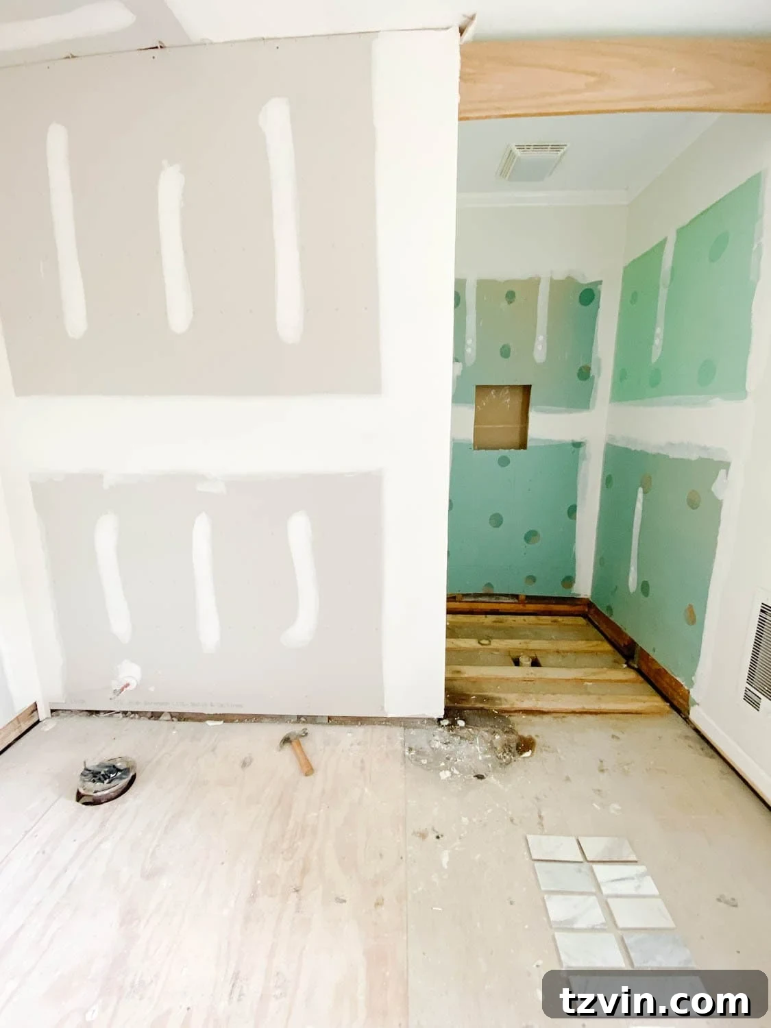 bathroom before
